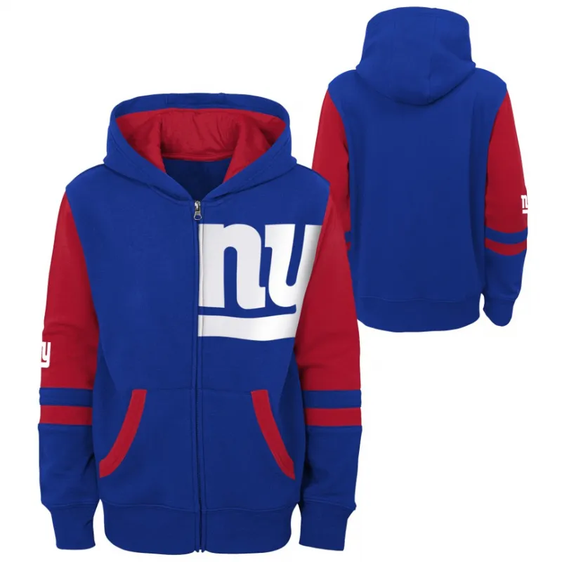 Sudadera New York Giants "Fulll Zip" Outerstuff