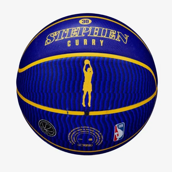 Balon Stephen Curry NBA Player Icon con Golden State Warriors en azul