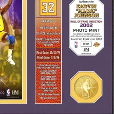 Poster Enmarcado Magic Johnson Edición Limitada