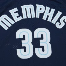 Camiseta Marc Gasol con Memphis Grizzlies Swingman 2008 Mitchell and Ness