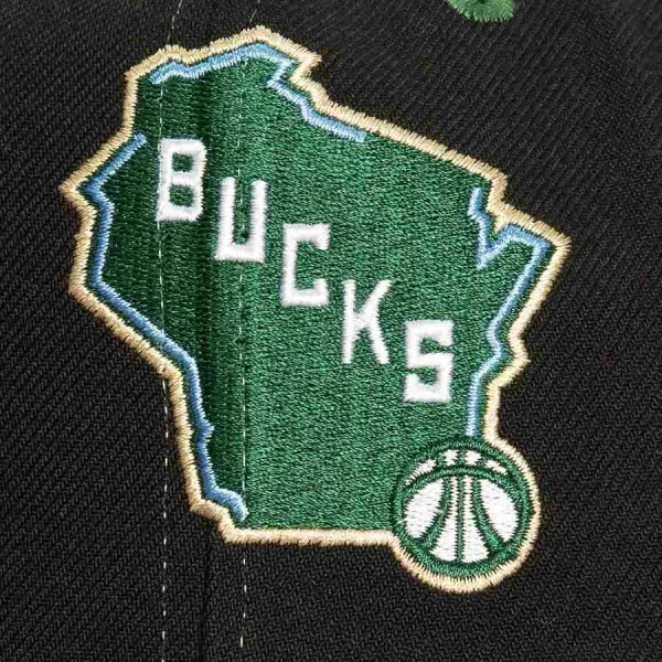 Gorra Curva Milwaukee Bucks Overbite Pro