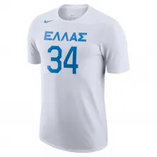 Camiseta Giannis Antetokounmpo Grecia Name and Number