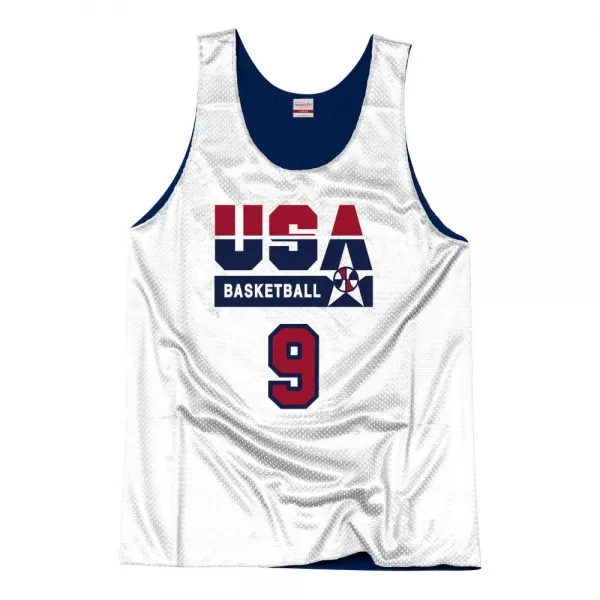 Camiseta Michael Jordan USA Basketball 92 reversible