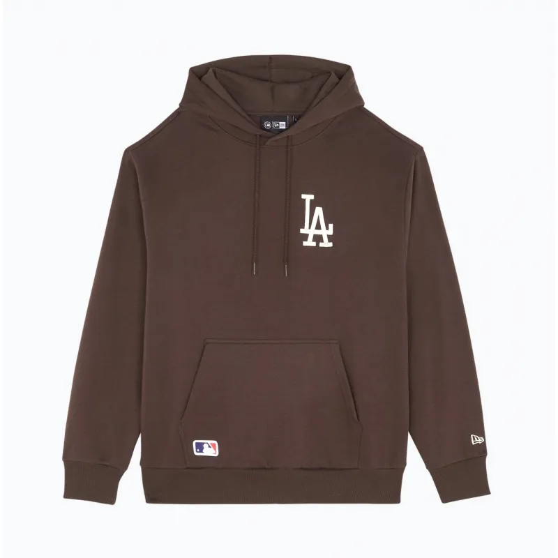 Sudadera Los Angeles Dodgers - New Era MLB Oversized marrón