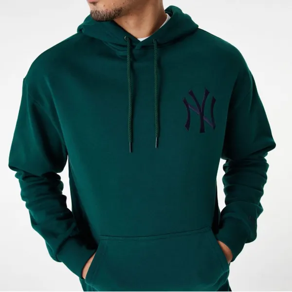 Sudadera New York Yankees - New Era MLB League essential verde vista modelo