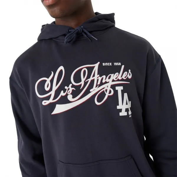 Sudadera Los Angeles Dodgers Oversized - New Era MLB Retro Graphic Navy