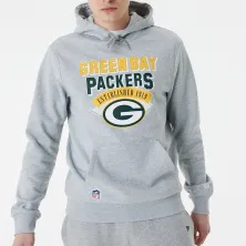 Sudadera Green Bay Packers NFL Team Graphic en Gris de New Era