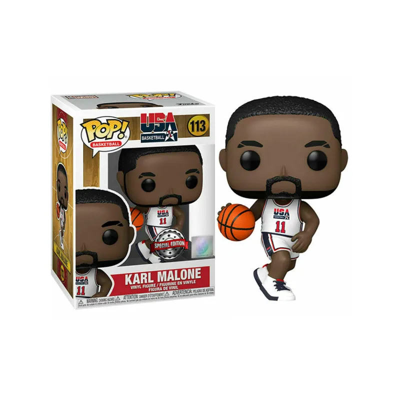 Funko Pop Karl Malone - USA basketball SPECIAL EDITION 113