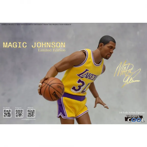 Figura Magic Johnson 1/6 L.A. Lakers - Edicion Limitada de Figure Cool