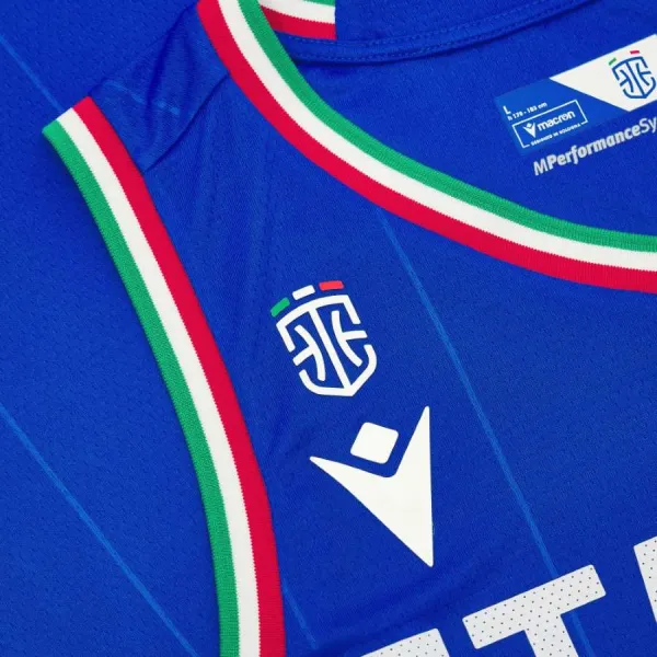 Camiseta baloncesto seleccion Italiana FIBA Oficial azul