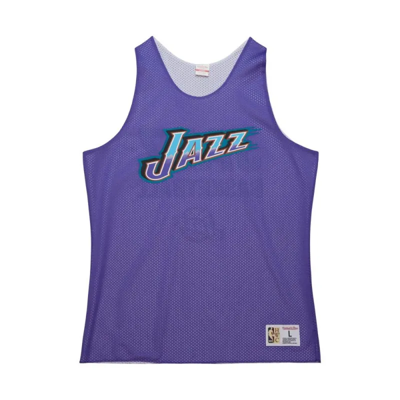 Camiseta Reversible Utah Jazz NBA Mesh vintage logo