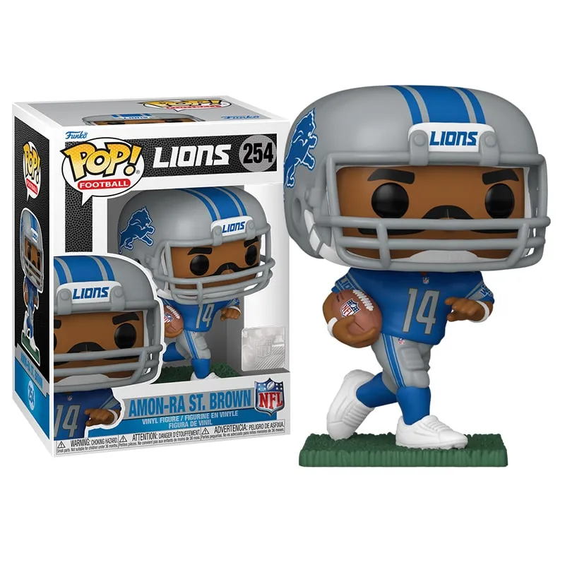 Funko Pop Amon-Ra St. Brown - Detroit Lions NFL 254