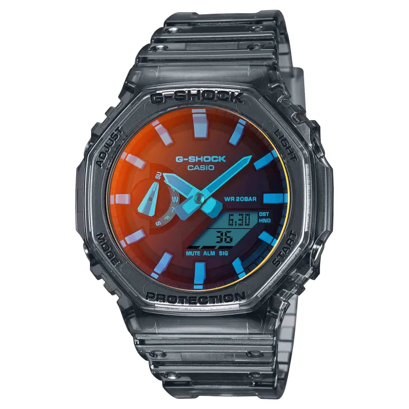 Casio G-Shock GA-2100TL-8AER "Beach Time Lapse pack" negro