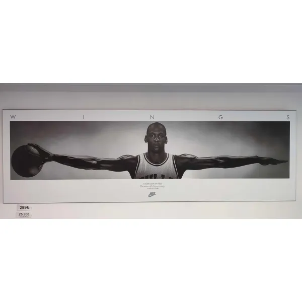 Poster Air Jordan "Wings" - Enmarcado