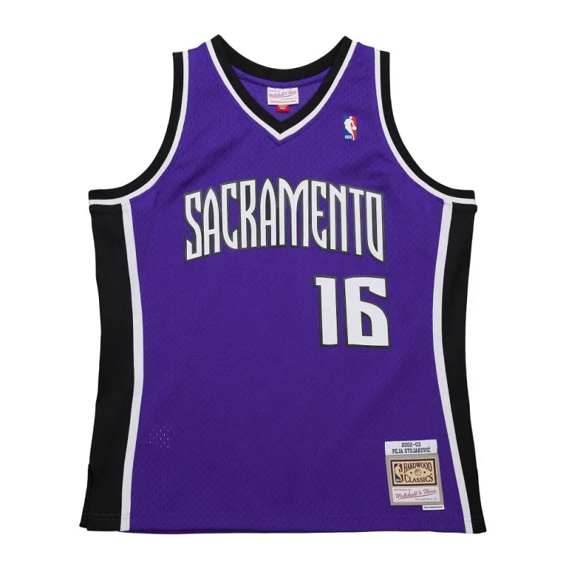 Camiseta Peja Stojakovic Sacramento Kings Mitchell & Ness swingman 2002-03