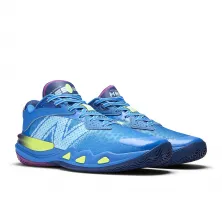 Zapatillas baloncesto New Balance Hesi Low V2 Blue Oasis frontal