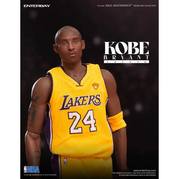 Figura Kobe Bryant Lakers Enterbay cara