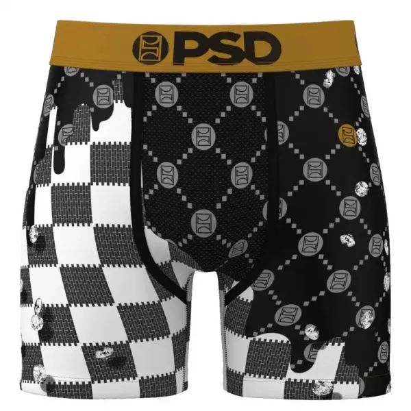 Calzoncillos Bóxer PSD underwear Check Drip frontal