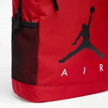 Mochila baloncesto Jordan Air School roja detalle