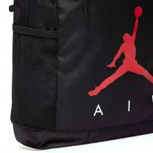 Mochila baloncesto Jordan Air School negra detalle 2