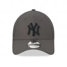 Gorra curva New York Yankees 9Forty Diamond New Era gris detalle