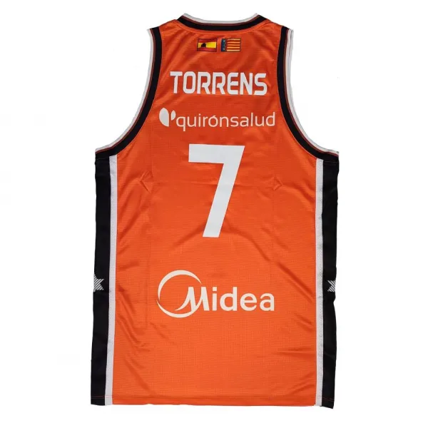 Camiseta Alba Torrens Valencia Basket Femenino Primera Equipacion Oficial "Fonteta" - Luanvi 2024-25