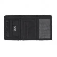 Cartera de velcro Dolly Noire Corporate Wallet negra vista interior