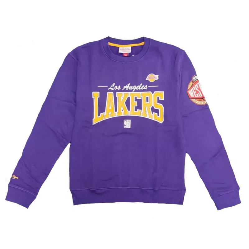 Sudadera Los Angeles Lakers "NBA There and Back" estilo retro vista frontal