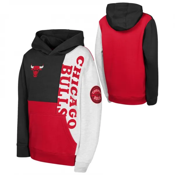 Sudadera de Chicago Bulls "Splash pullover" Outerstuff para niños principal