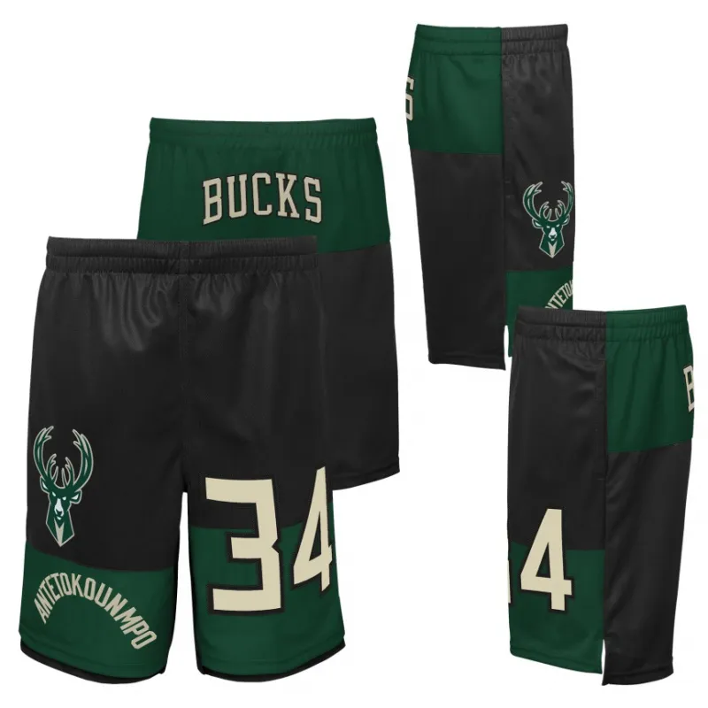 Short Baloncesto Giannis Antetokounmpo Name and Number para niños principal