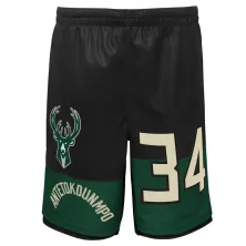 Short Baloncesto Giannis Antetokounmpo Name and Number para niños secundaria