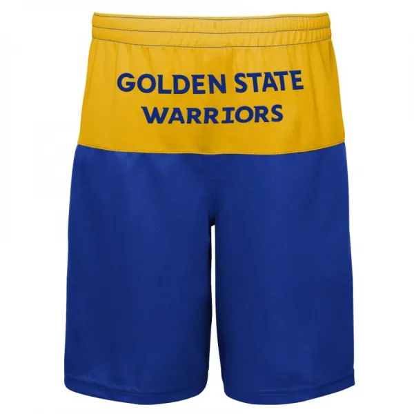 Short Stephen Curry Golden State Warriors N&N Outerstuff para niño trasera