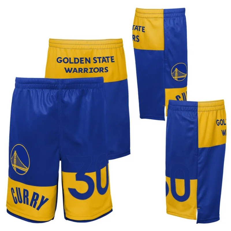 Short Stephen Curry Golden State Warriors N&N Outerstuff para niño doble