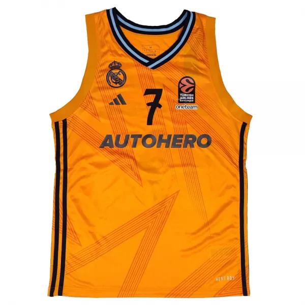 Camiseta Facundo Campazzo Real Madrid Baloncesto Adidas Junior Segunda Equipación vista frontal