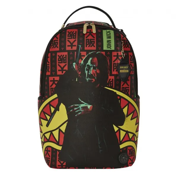 Mochila Sprayground John Wick Japanese Oath vista frontal