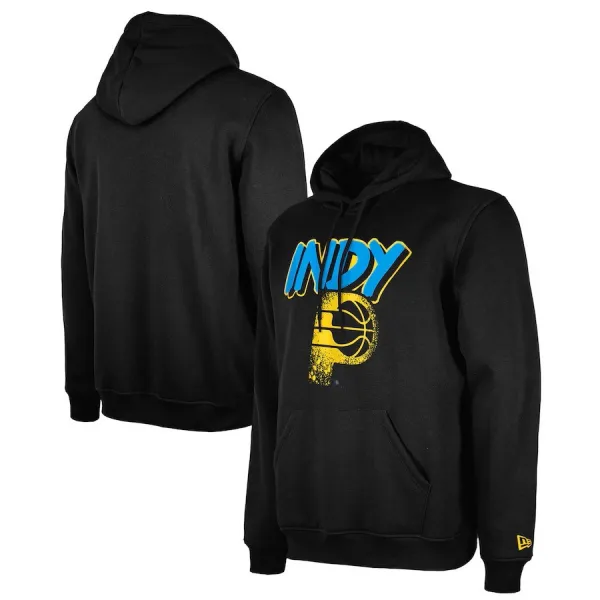 Sudadera Indiana Pacers City Edition 2024 en negro