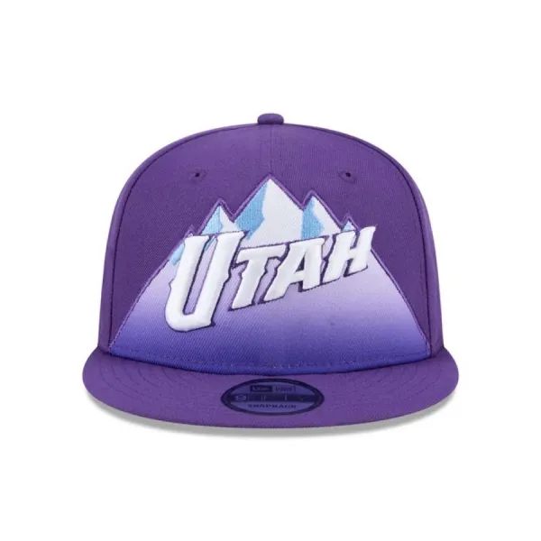 Gorra Utah Jazz City Edition NBA24 9Fifty New Era vista frontal