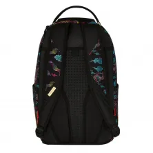 Mochila Sprayground Embroidered Dragons vista trasera