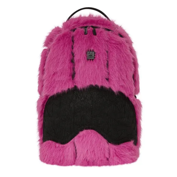 Mochila Sprayground A.I Pink Fur pelo rosa principal