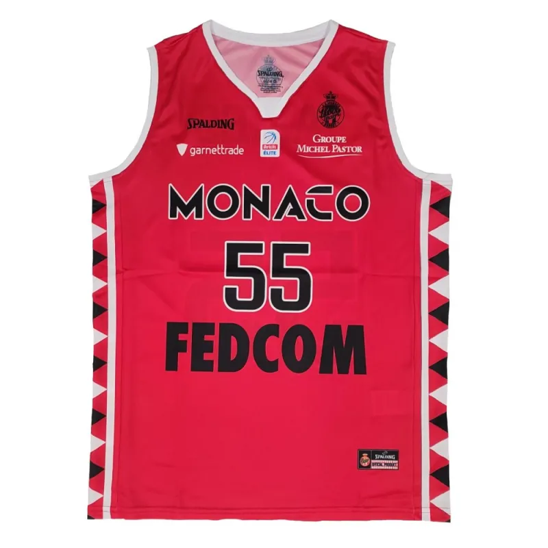 Camiseta Mike James AS Monaco Basket Spalding Euroliga