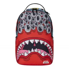 Mochila Sprayground Jorge Rodriguez Many Eyed Red Monster principal