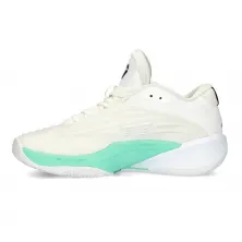 Zapatillas Air Jordan Luka 3 Photo Finish blancas lateral